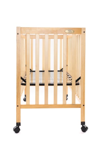 سرير حضانة Elphybaby للأطفال لون خشبي