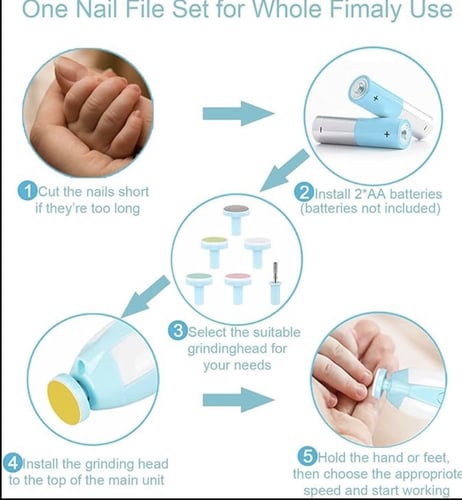 طقم مبرد اللكتروني امن لحديث الولادة