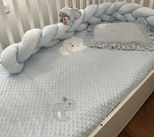 مفرش فلاي باي فلاي(80-140)ازرق