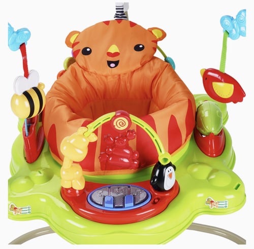 كرسي نطاط + موسيقى وأضواء -