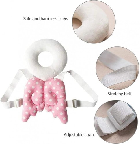 مخدة حماية السقوط للاطفال الرضع(قطن عضوي 100%)