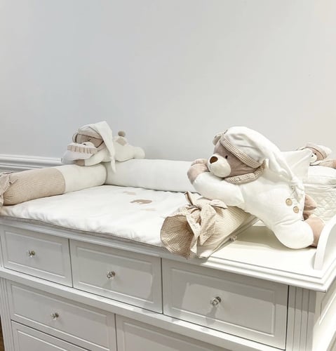 مجموعة حصيرة التغيير المكونة من 4 قطع