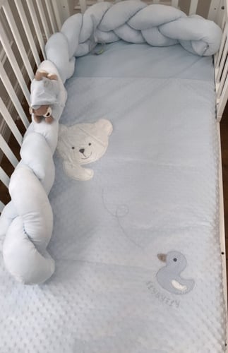 مفرش فلاي باي فلاي(80-140)ازرق