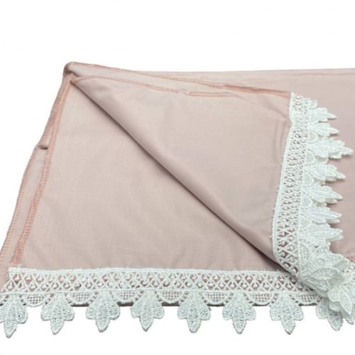 طرحة أستقبال مزينه بدانتيل