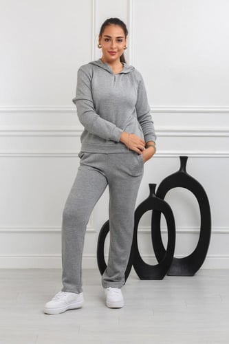 ترنج شتوي كاجوال هودي وبنطال رياضي