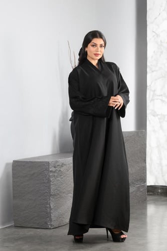 عباية كريب الفاخر كم طباعة مشجر