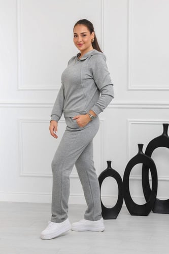 ترنج شتوي كاجوال هودي وبنطال رياضي