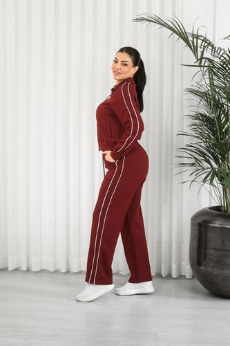 ترنج شتوي كاجوال سحاب بأكمام طويلة وجيب