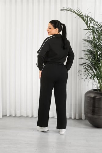 ترنج شتوي كاجوال سحاب بأكمام طويلة وجيب