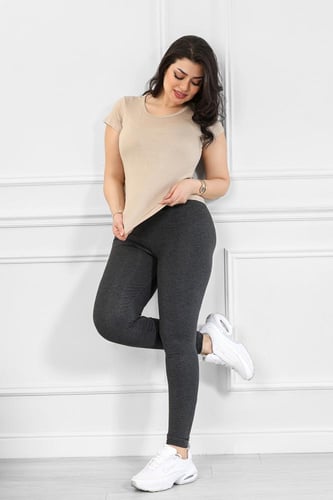 توب نسائي قطن بأكمام قصيرة