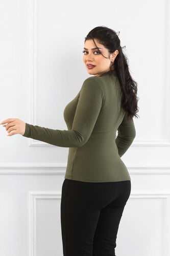 توب نسائي قطن كم طويل