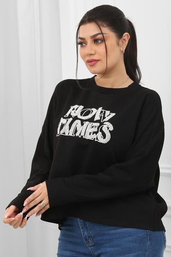 بلوزة نسائية بأكمام طويله كاجوال