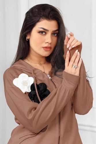 ترنج شتوي كاجوال سحاب بجاكيت طويل