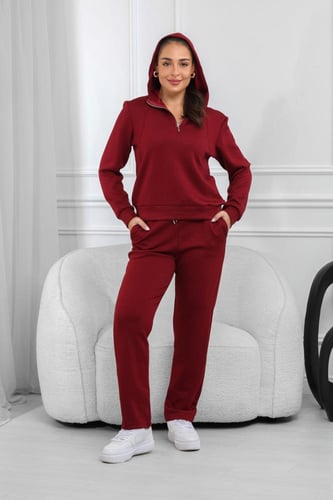 ترنج شتوي كاجوال هودي وبنطال رياضي