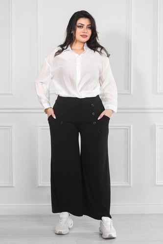 قميص نسائي بأكمام طويلة بطول متوسط