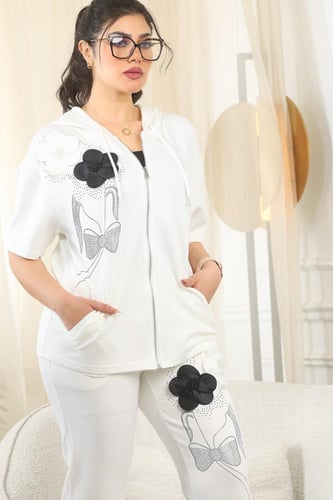 ترنج نسائي كاجوال طبي مع سحاب