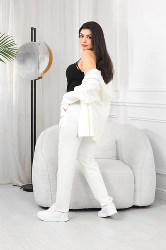 ترنج شتوي كاجوال سحاب بجاكيت طويل