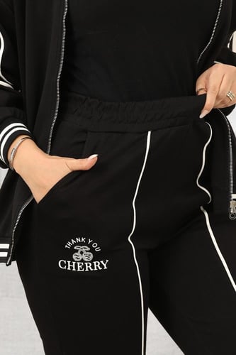 ترنج شتوي كاجوال توب بسحاب مزموم بأكمام طويلة