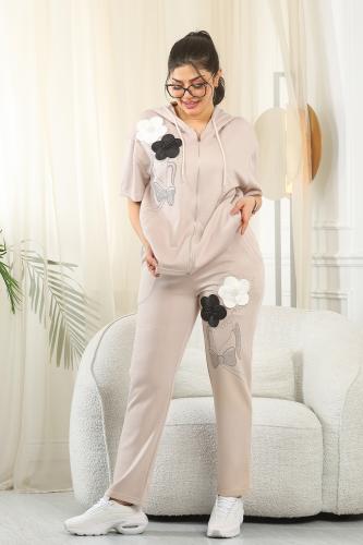 ترنج نسائي كاجوال طبي مع سحاب