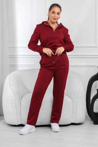 ترنج شتوي كاجوال هودي وبنطال رياضي