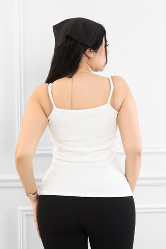 توب نسائي قطن بلا اكمام