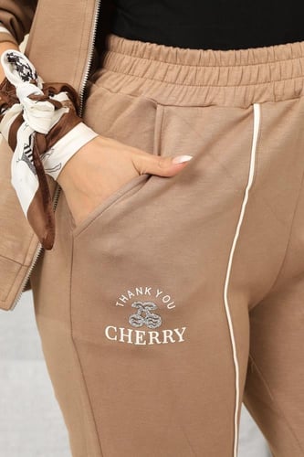 ترنج شتوي كاجوال توب بسحاب مزموم بأكمام طويلة