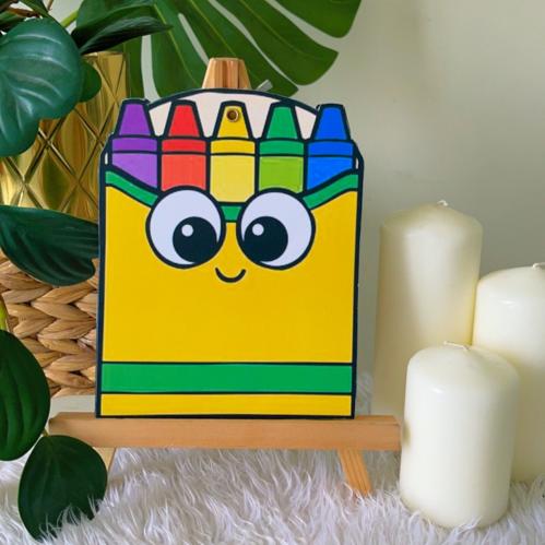 مطوية الالوان الشمعية