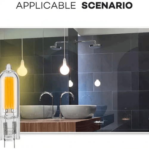 لمبة 12W LED G4 موفرة للطاقة أبيض دافئ