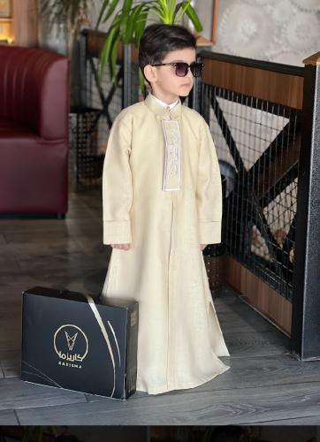 دقلة أطفال من قماش النن الخفيف – تفصيل حسب الطلب