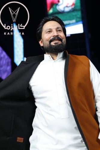 سديري دبل فيس اسود مع جملي