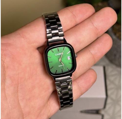 كاسيو LTP كابلز اسود-اخضر