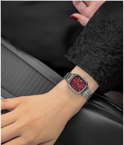 كاسيو LTP كابلز فضي-احمر