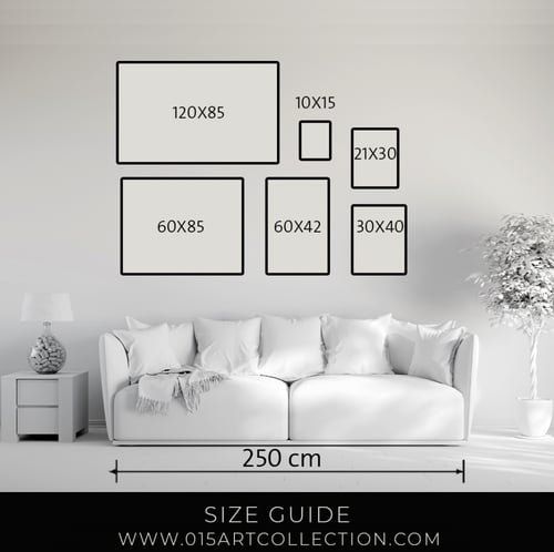 لوحة تجريد ABSTRACT GRAY AND WHITE WITH GOLD