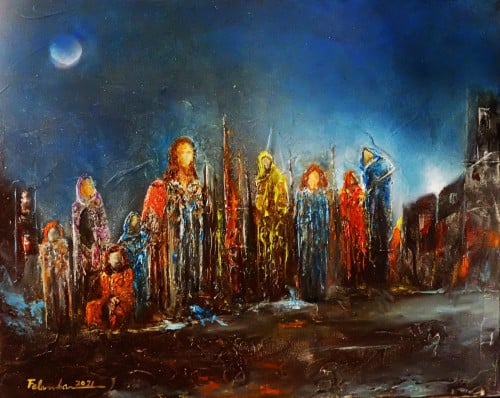 احمد فلمبان - 0112 / 40x50 cm