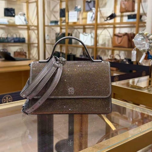 حقيبة توري بورش ايمرسون توب هاندل كرستال فوري