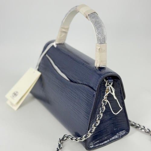 شنطة توري بورش برتن كحلي توب هاندل فوري