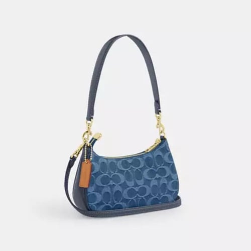 حقيبة كوتش ميني تيري جنز سيغنتشر دنيم تصل خلال ٢-٤...