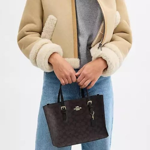 حقيبة كوتش مولي توت سمول فوري | Coach Mollie Tote...