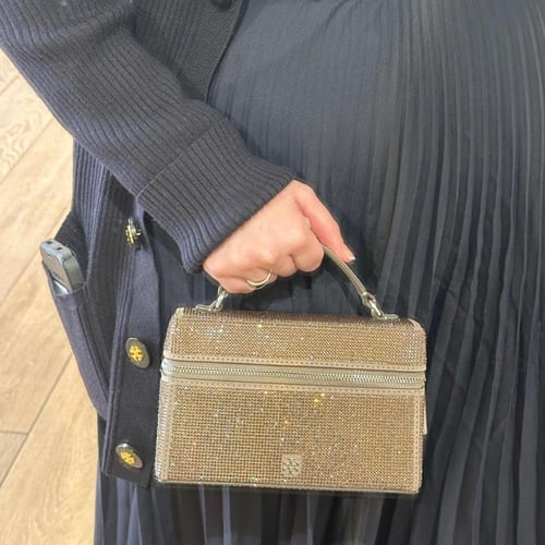 حقيبة توري بورش ايمرسون فنيتي توب هاندل كرستال فور...