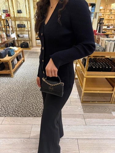 يصل خلال ٢-٤ اسابيع | Tory Burch Britten Micro Top...