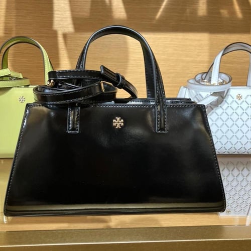 حقيبة توري بورش ايمرسون ساتشل لماع فوري | Tory Bur...