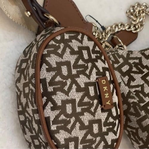 شنطة دكني مع محفظة صغيره قماش