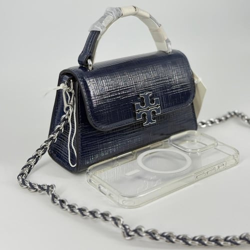 حقيبة توري بورش ميني برتن كحلي توب هاندل فوري | To...