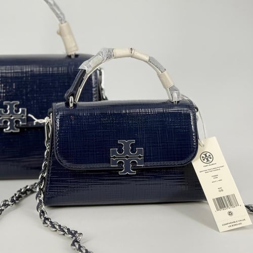 حقيبة توري بورش ميني برتن كحلي توب هاندل فوري | To...