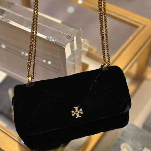 حقيبة توري بورش ميني كيرا مخمل دايموند مخمل فوري