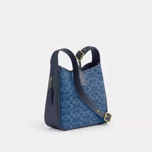 حقيبة كوتش هادلي كونفرتبل كروس بودي سيغنتشر دنيم ت...