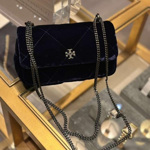 حقيبة توري بورش ميني كيرا مخمل دايموند مخمل فوري