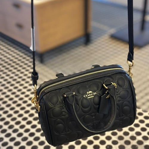 حقيبة كوتش ميني روان اسود