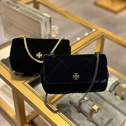 حقيبة توري بورش ميني كيرا مخمل دايموند مخمل فوري