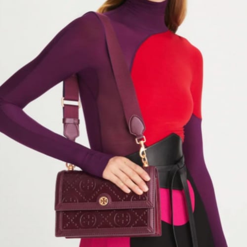 حقيبة توري بورش كتف تي مونوغرام فوري